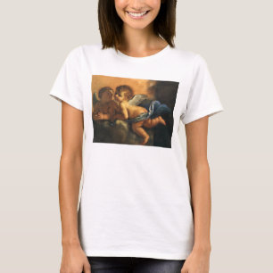 T-shirts Detalhe de anjo, Santos Padroeiros de Modena por G