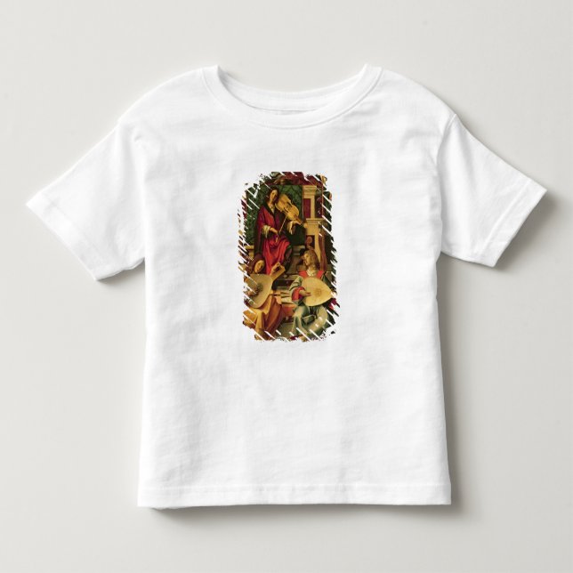 T-shirts Detalhe de músicos do anjo (Frente)