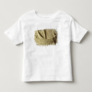 T-shirts Detalhe de um alivio de um barco, de um sarcófago