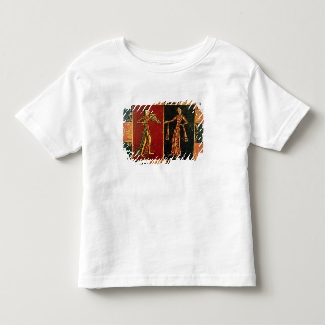 T-shirts Detalhe de um tórax de casamento representando um  (Frente)