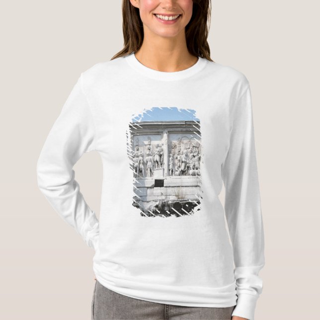 T-shirts Detalhe do arco de Constantim (Frente)