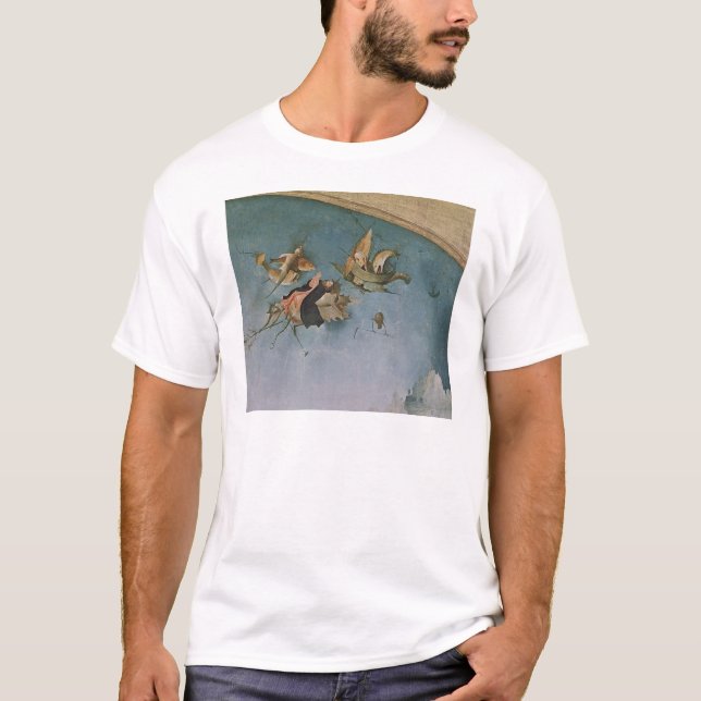 T-shirts Detalhe do painel da mão esquerda (Frente)