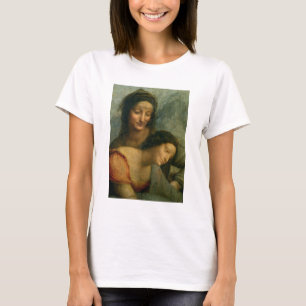 T-shirts Detalhe do Virgin e do St Anne do Virgin