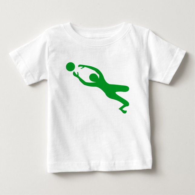 T-shirts Detentor de Objetivos - Verde Grass (Frente)