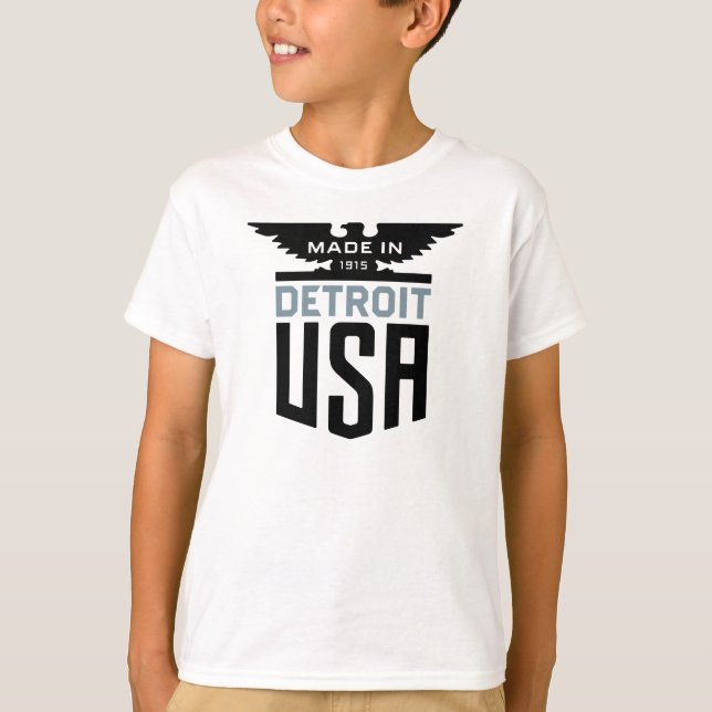T-shirts Detroit Eagle (Frente)