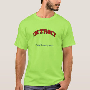 T-shirts Detroit United States of America T Shirt
