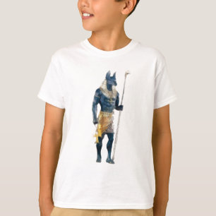 T-shirts Deus do egípcio de Anubis