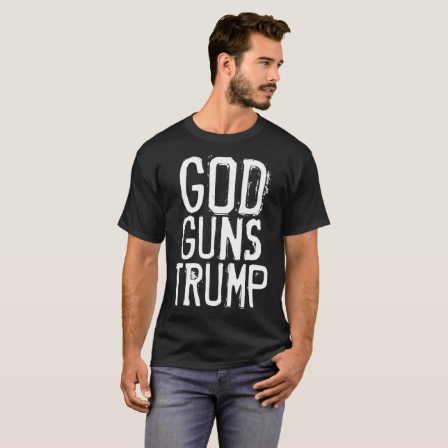 T-shirts DEUS GUNS, Donald Trump (Frente Completa)