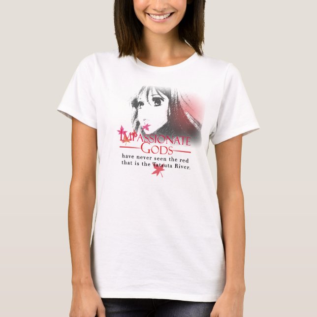 T-shirts Deuses Impassionate - T de Chihayafuru (Frente)