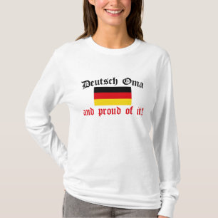 T-shirts Deutsch orgulhoso Oma