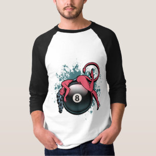 T-shirts Devil Girl 8 Ball