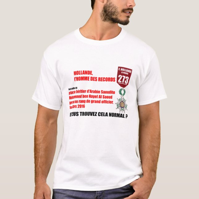 T-shirts d'Honneur gravado Hollande 2 das legiões (Frente)