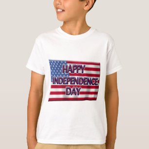 T-shirts Dia da Independência feliz