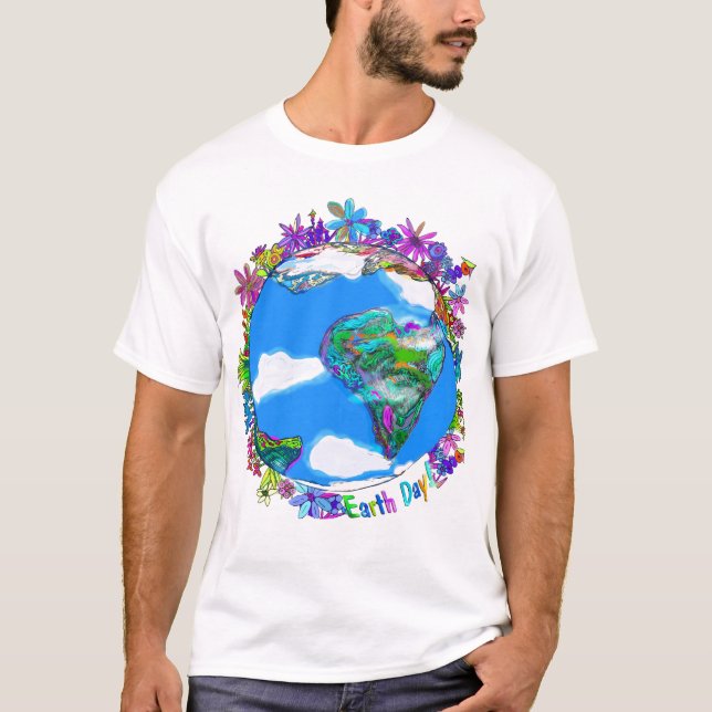 T-shirts Dia da Terra (Frente)
