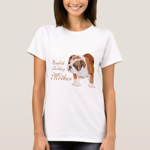 T-shirts Dia das Mães do Bulldog Inglês