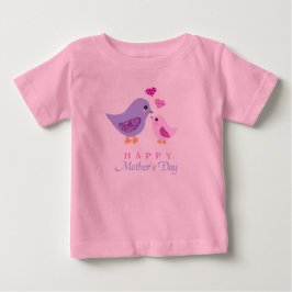 T-shirts Dia de as mães de mães e crianças de raça branca