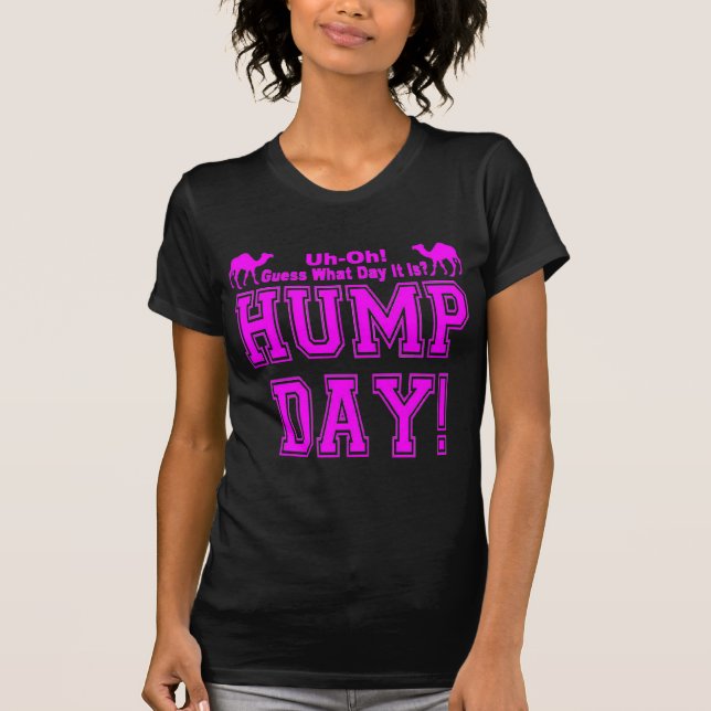 T-shirts Dia de corcunda grande (Frente)