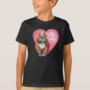 T-shirts Dia de os namorados Ginger Cat