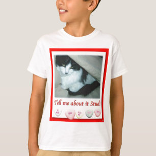 T-shirts Dia de os namorados Preto e Branco