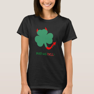 T-shirts Dia de Patilhas de Ruas de Shamrock únicas no irl