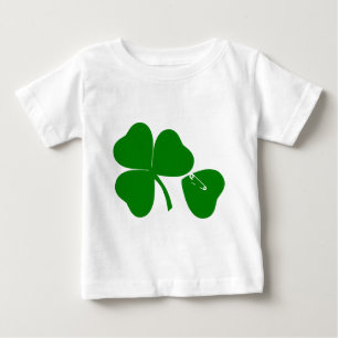 T-shirts Dia de São Patrício - Obter sorte 3 + 1 folhas = 4