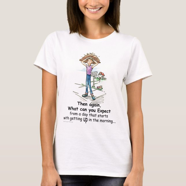 T-shirts Dia do Cabelo Mau (Frente)