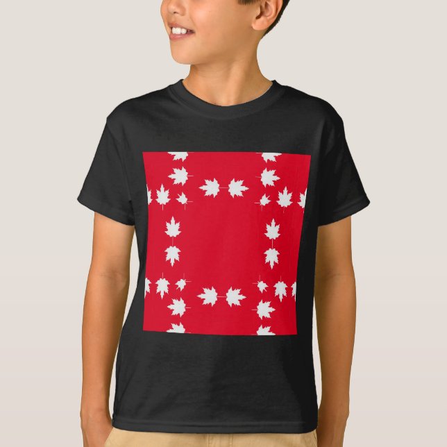 T-shirts dia do Canadá (Frente)