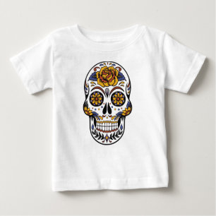 T-shirts Dia do crânio mexicano dos mortos