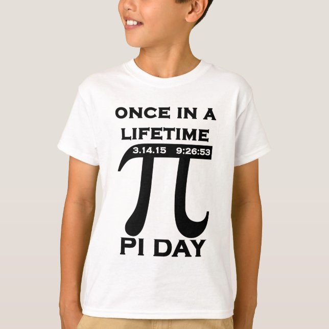 T-shirts Dia do PI! (Frente)