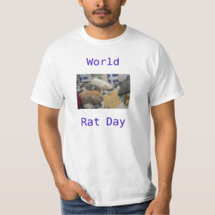 T-shirts Dia do rato do mundo