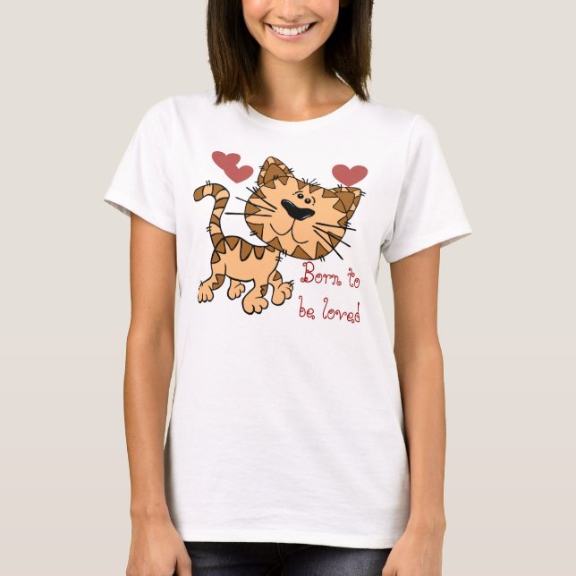 T-shirts Dia dos namorados bonito (Frente)