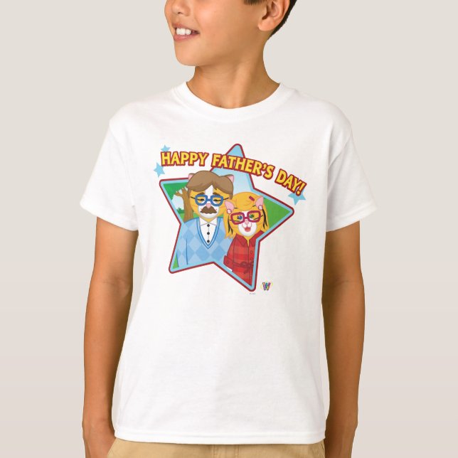 T-shirts Dia dos pais feliz! (Frente)