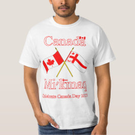 T-SHIRTS DIA DUPLO 2017 DE CANADÁ DAS BANDEIRAS