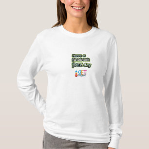 T-shirts Dia Livre do Facebook
