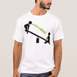 T-shirts Dia mau no campo de jogos