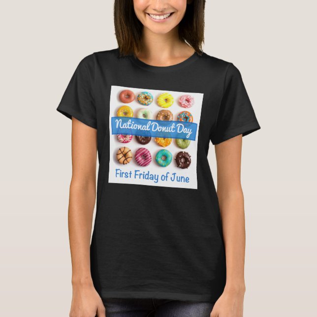 T-shirts Dia Nacional da Rosquinha (Frente)