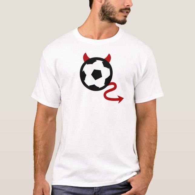 T-shirts Diabo do futebol (Frente)