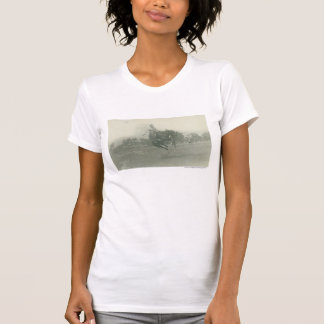 T-shirts Diabo do vôo da equitação de Lee Caldwell