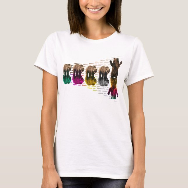 T-shirts Diagonal de FifthBear (Frente)