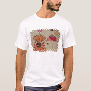 T-shirts Diagrama de um sistema para a água de bombeamento