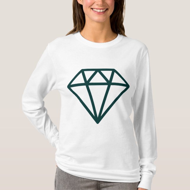 T-shirts Diamante Simples (Frente)
