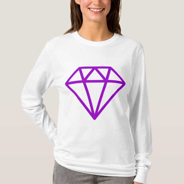 T-shirts Diamante Simples (Frente)