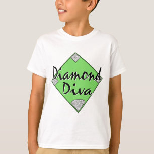 T-shirts Diamond Diva Softball