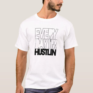 T-shirts Diário eu sou Tshirt de Hustlin (o preto)