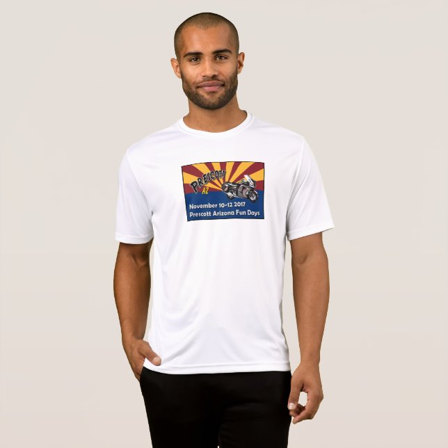 T-shirts Dias 2017 do divertimento da arizona (Frente Completa)