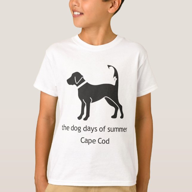 T-SHIRTS DIAS DE CÃO DO VERÃO (Frente)