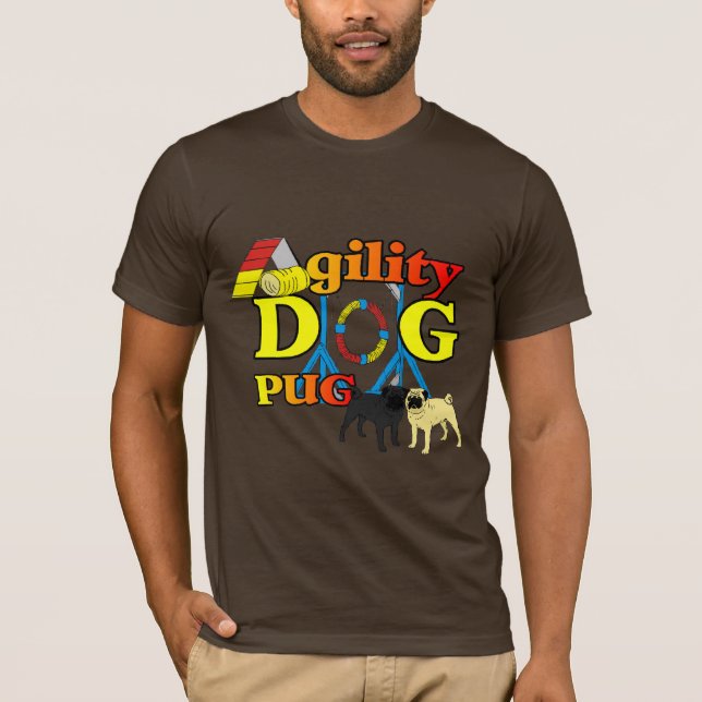 T-shirts Dicas de Pug_Agilidade (Frente)