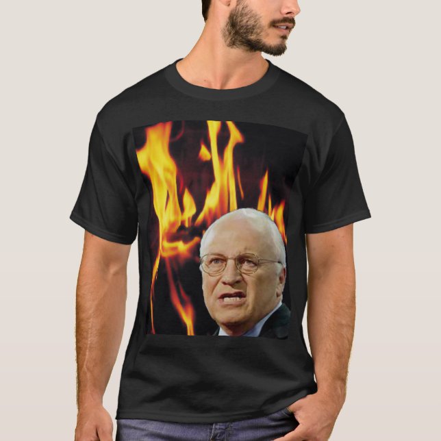 T-shirts Dick Cheney tão mau quanto pode ser (Frente)