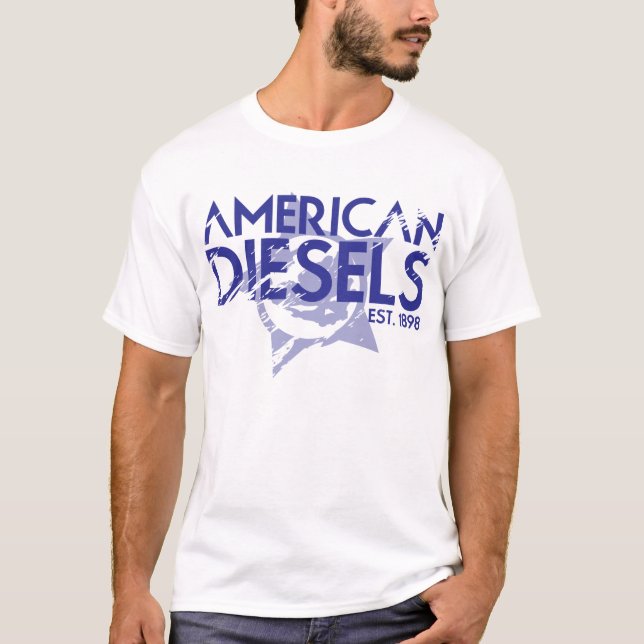 T-shirts Diesel americano (Frente)