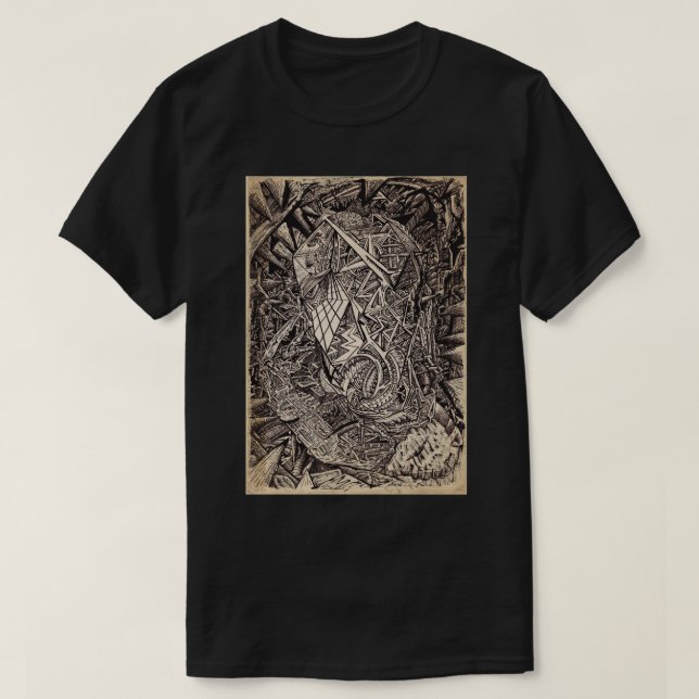 T-shirts Diffracts (cavern dweller), de Brian Benson (Frente do Design)
